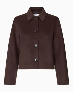 Samsøe Samsøe Saholly Jacket, Black Coffee