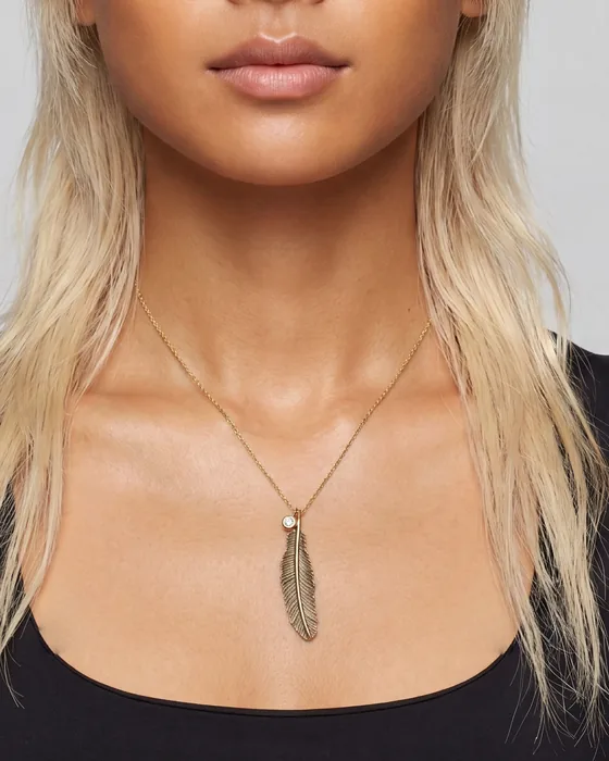 Raven Feather Maxi, 7.5 × 26 mm