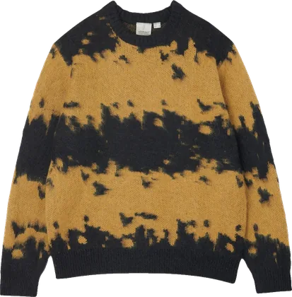 Gramicci Mohair Splatter Erkek Kazak on a hanger