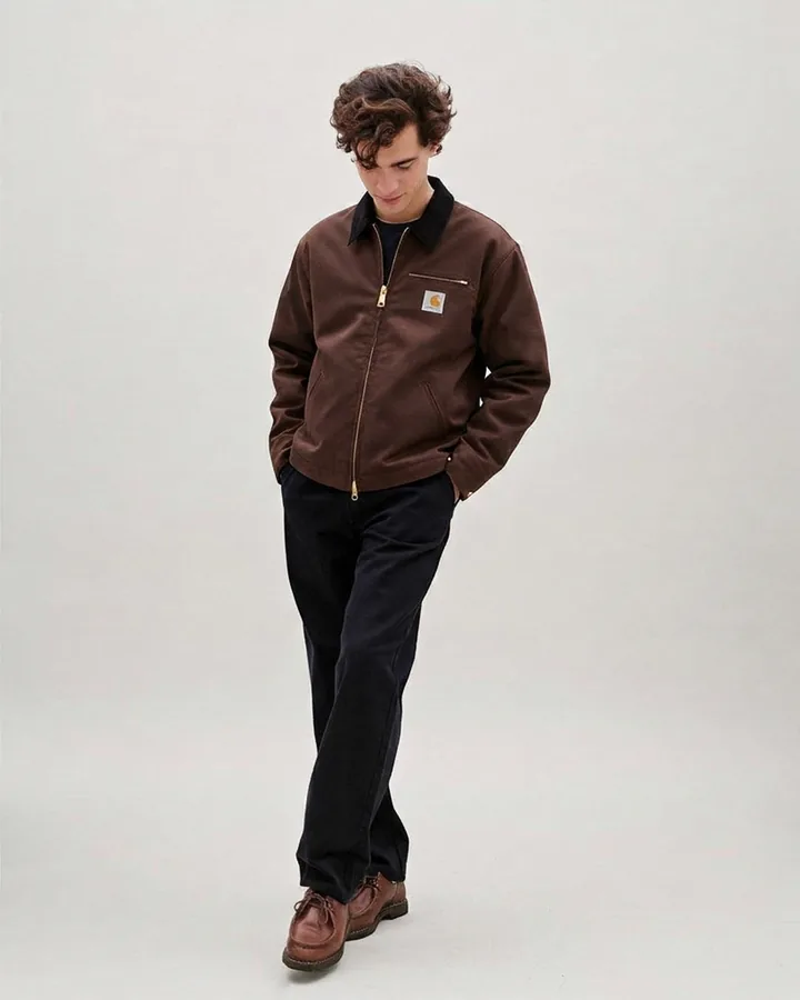 Try-on result: Carhartt WIP Detroit Erkek Ceket