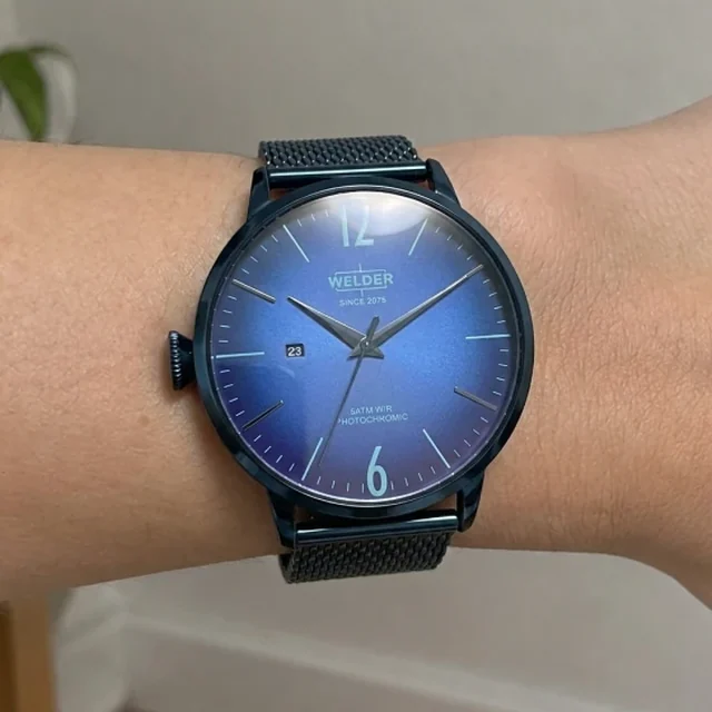 Welder Moody Watch WRC407 on the wrist