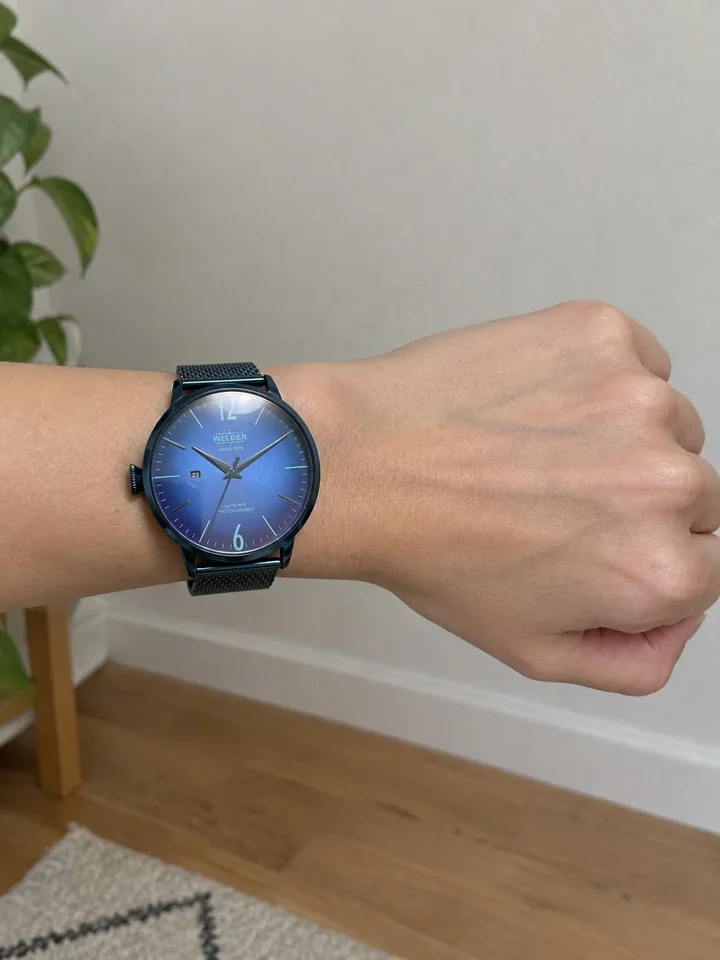 Welder Moody Watch WRC407 on the wrist